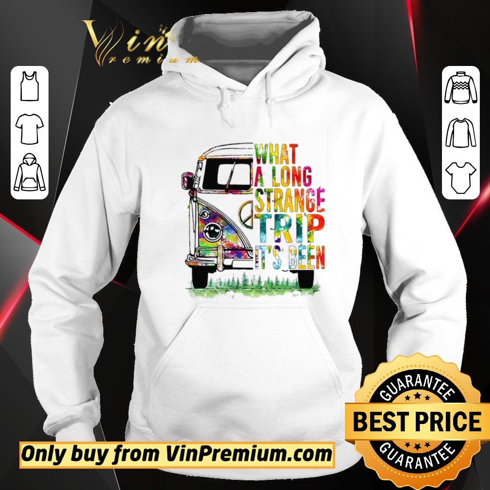 Original Bus Peace Sign Color What A Long Strange Trip It's Been shirt 2 Original Bus Peace Sign Color What A Long Strange Trip It's Been shirt