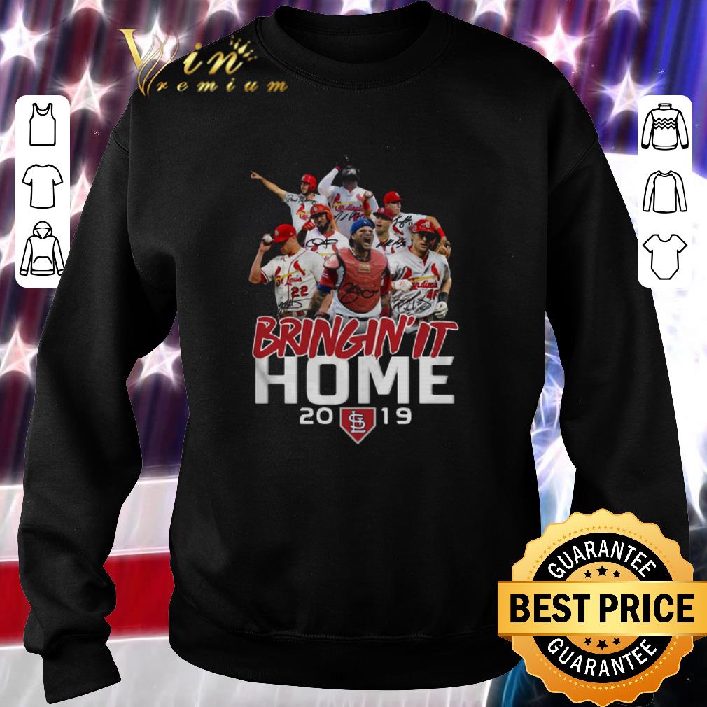Original St. Louis Cardinals Bringin' It home 2019 signatures shirt 2 Original St. Louis Cardinals Bringin' It home 2019 signatures shirt