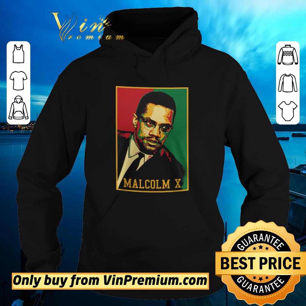 Original Malcolm X Retro Polo shirt 2 Original Malcolm X Retro Polo shirt