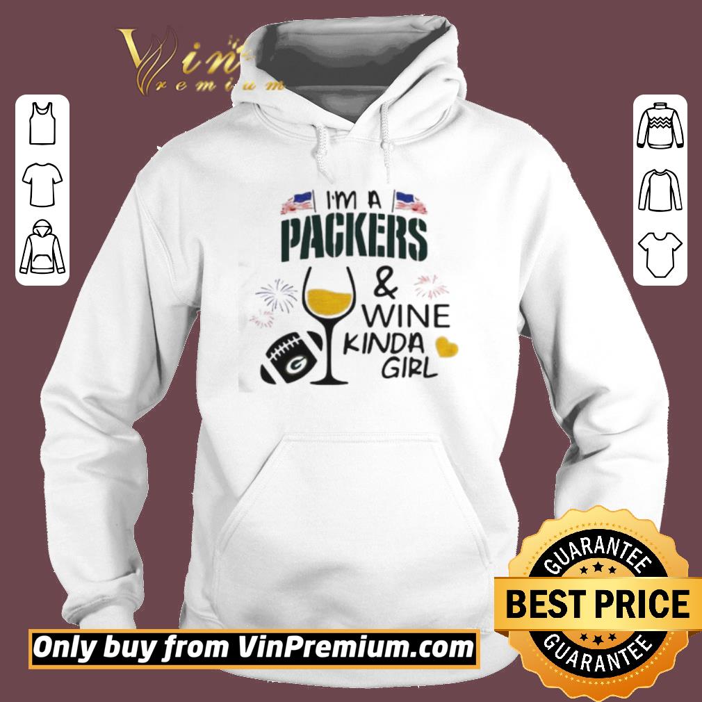 Original Im A Packers And Wine Kinda Girl shirt 2 Original Im A Packers And Wine Kinda Girl shirt