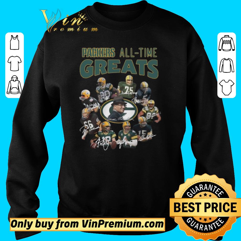 Official Packers All-time Greats Signature shirt 2 Official Packers All-time Greats Signature shirt