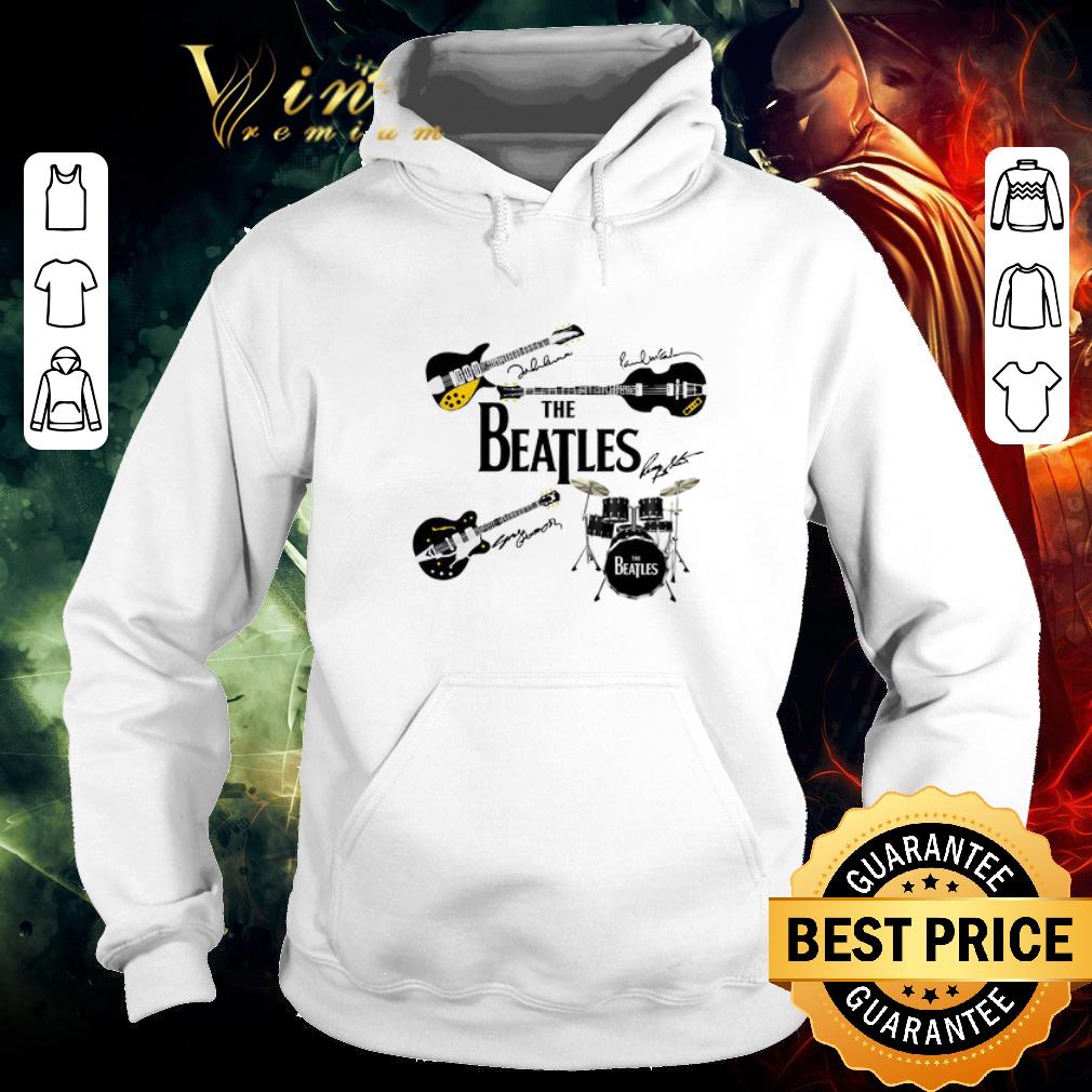 Official The Beatles’ Musical Instruments Guitars Drum shirt 2 Official The Beatles’ Musical Instruments Guitars Drum shirt