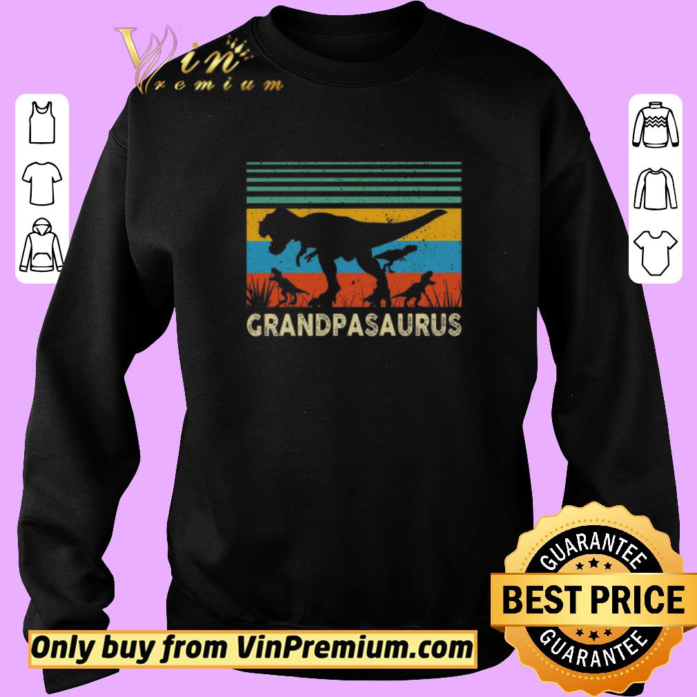 Top Dinosaurs Grandmasaurus Vintage Happy Fathers Day shirt 2 Top Dinosaurs Grandmasaurus Vintage Happy Fathers Day shirt