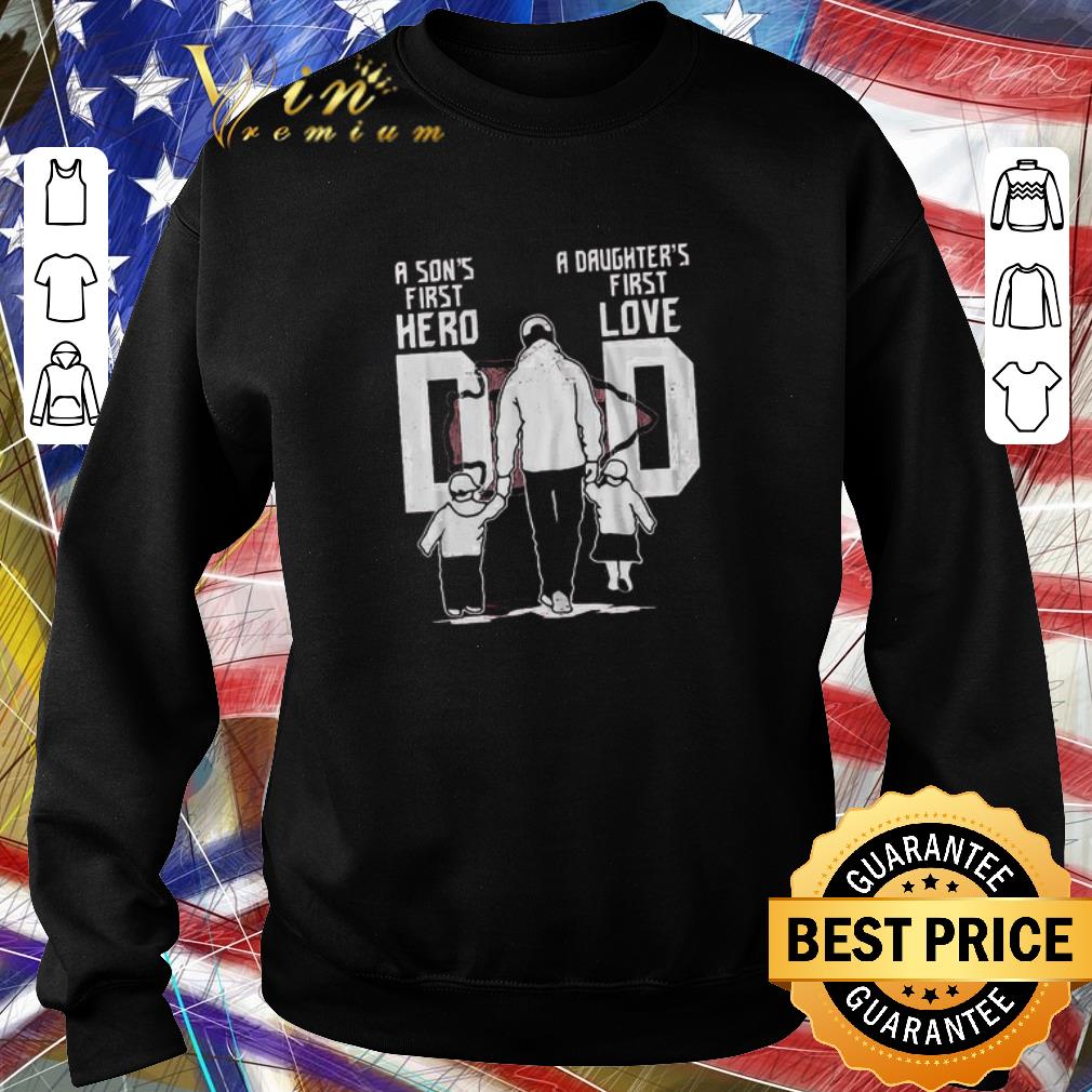 Official A Son’s First Hero A Daughter’s First Love Dad Kansas City Chiefs Father’s Day shirt 2 Official A Son’s First Hero A Daughter’s First Love Dad Kansas City Chiefs Father’s Day shirt