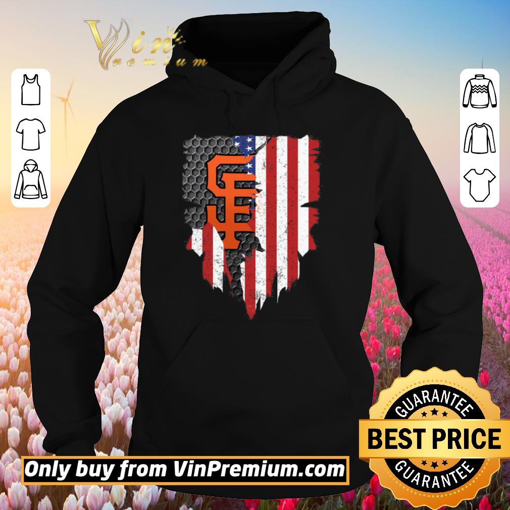 sf giants american flag shirt