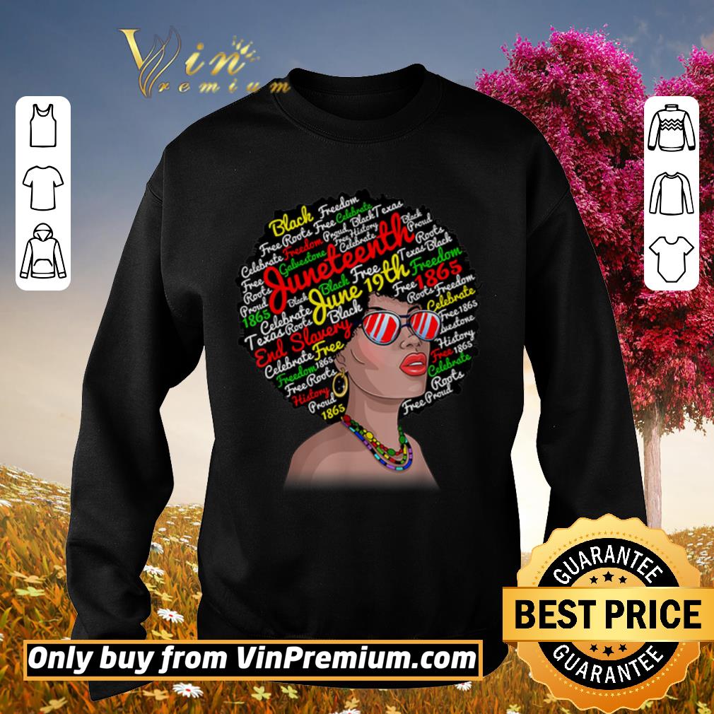 Original Juneteenth Queen Melanin African American shirt 2 Original Juneteenth Queen Melanin African American shirt