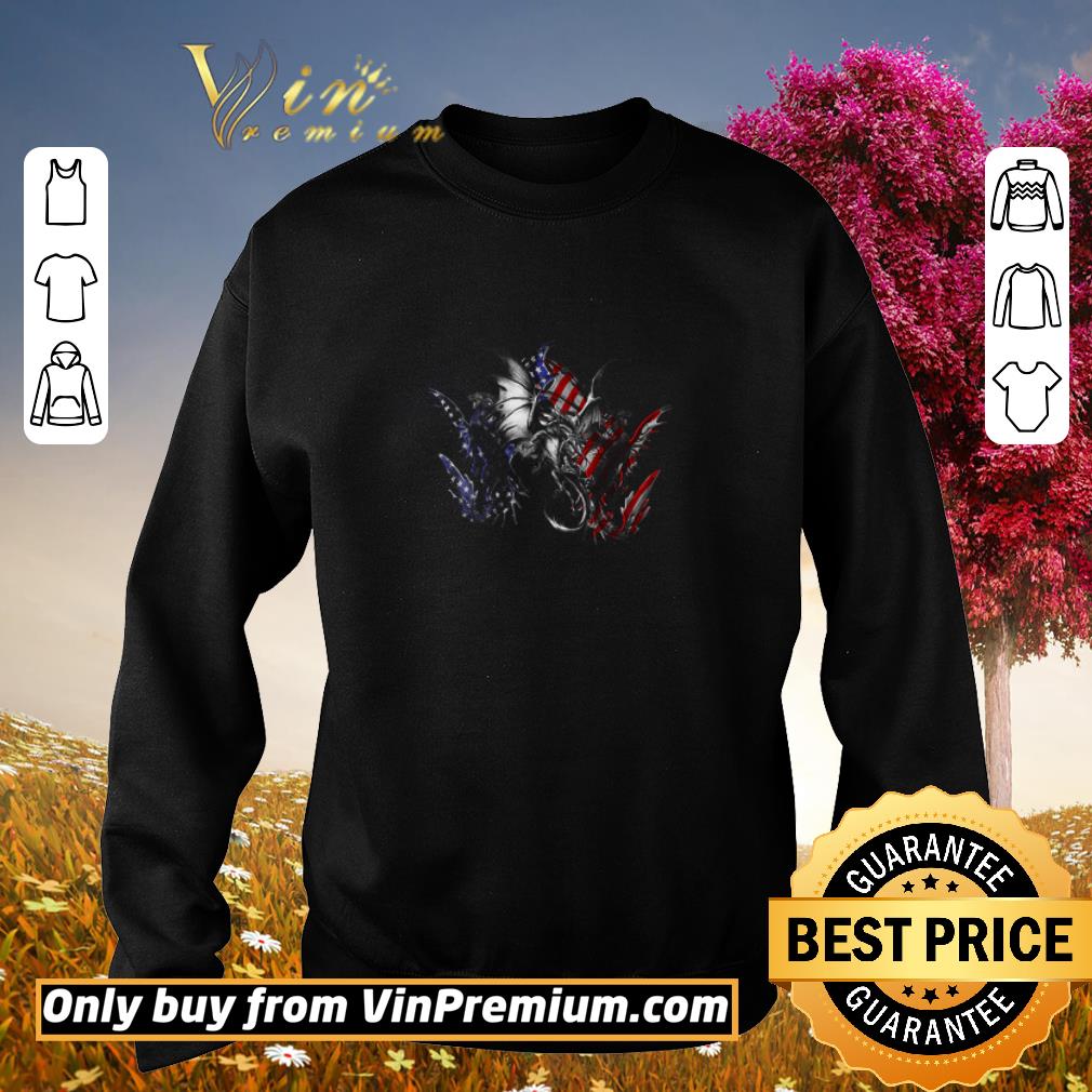 Top Dragon American Flag Happy 4th Of July shirt 2 Top Dragon American Flag Happy 4th Of July shirt