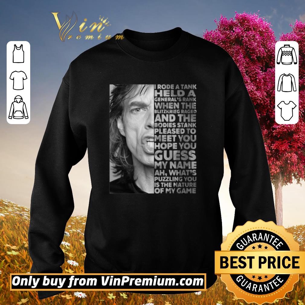 Funny I Rode A Tank Held A General’s Rank When The Blitzkrieg Raged shirt 2 Funny I Rode A Tank Held A General’s Rank When The Blitzkrieg Raged shirt