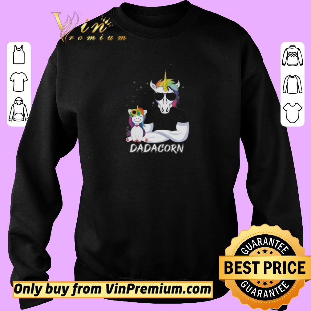 Top Unicorn Dadacorn Happy Father's Day shirt 2 Top Unicorn Dadacorn Happy Father's Day shirt