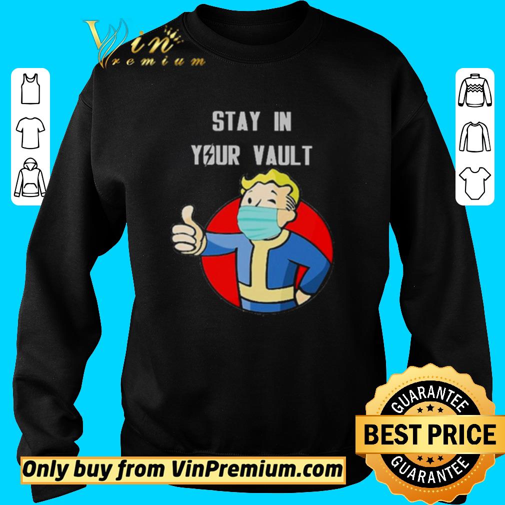 Top Stay in your vault boy Coronavirus shirt 2 Top Stay in your vault boy Coronavirus shirt