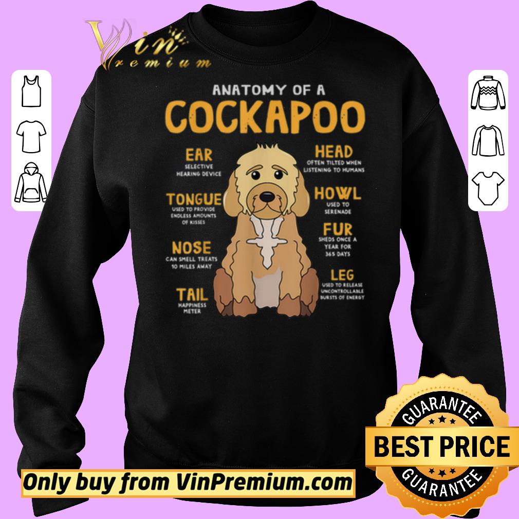 Top Cockapoo Anatomy Dog Mom Dad Cute shirt 2 Top Cockapoo Anatomy Dog Mom Dad Cute shirt