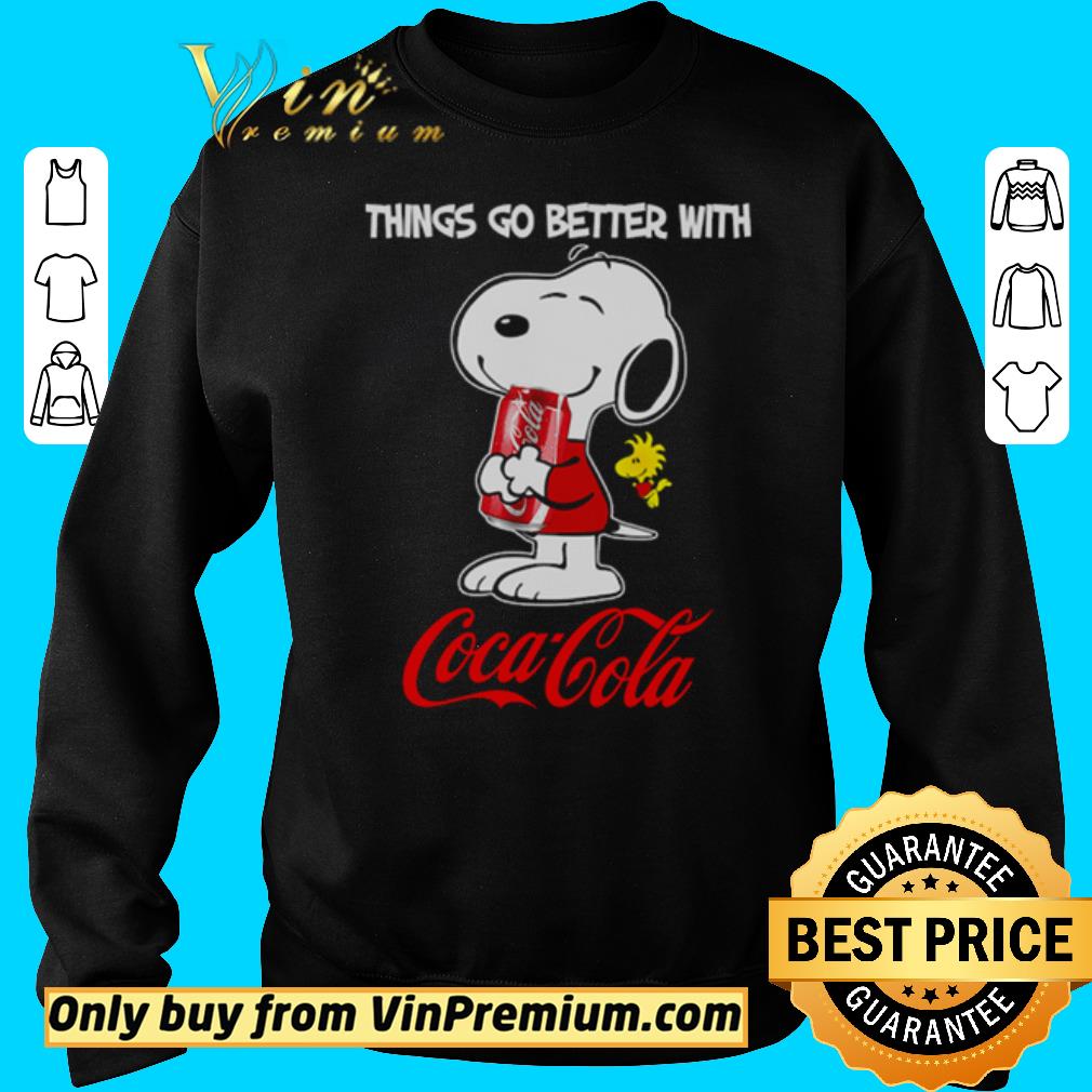 Original Snoopy Things go better with coca cola shirt 2 Original Snoopy Things go better with coca cola shirt