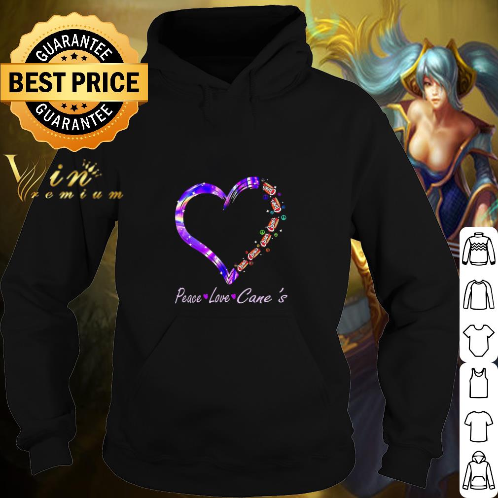 Nice HBCU peace love Raising Cane's Chicken Fingers shirt 2 Nice HBCU peace love Raising Cane's Chicken Fingers shirt