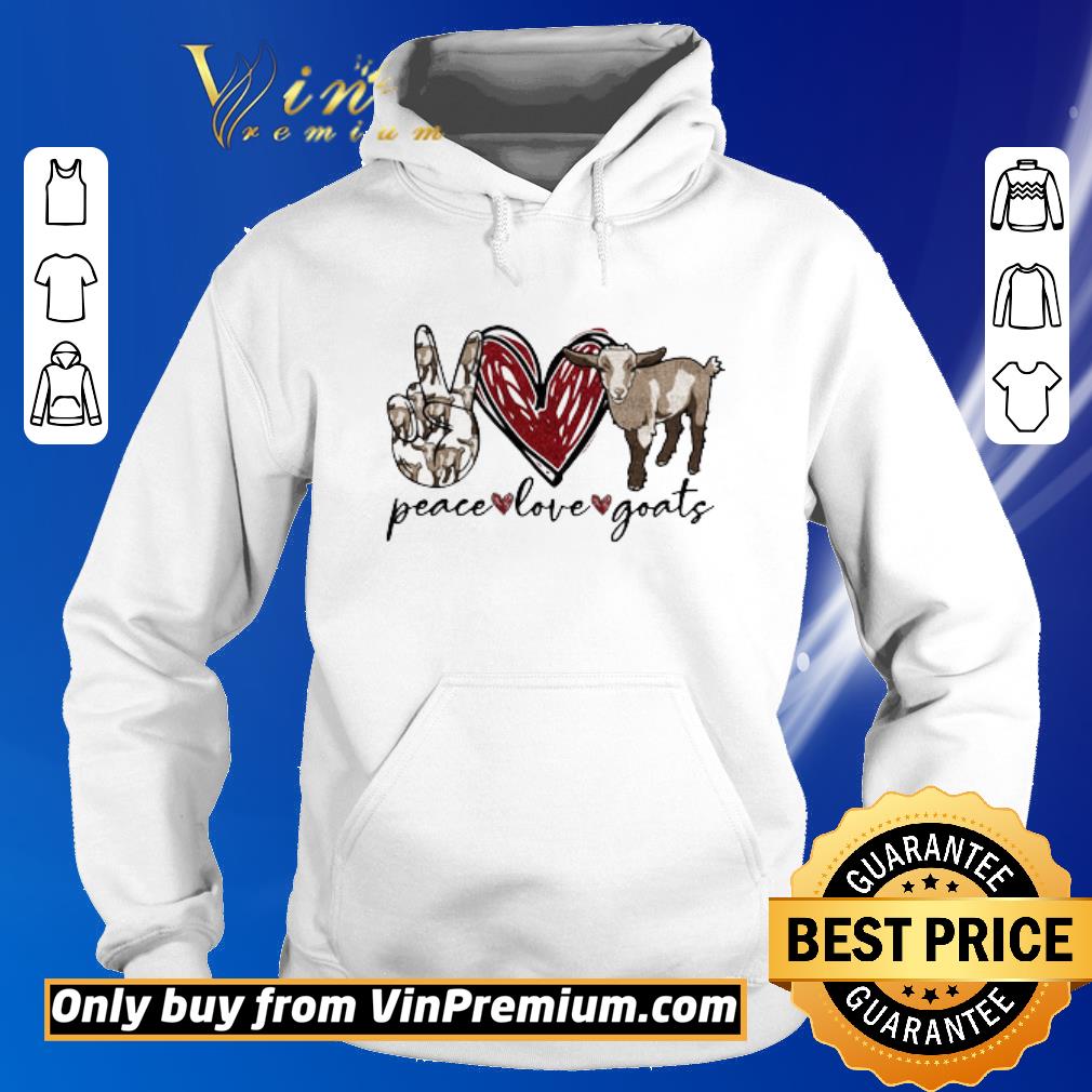 Original Peace Love Goats shirt 2 Original Peace Love Goats shirt