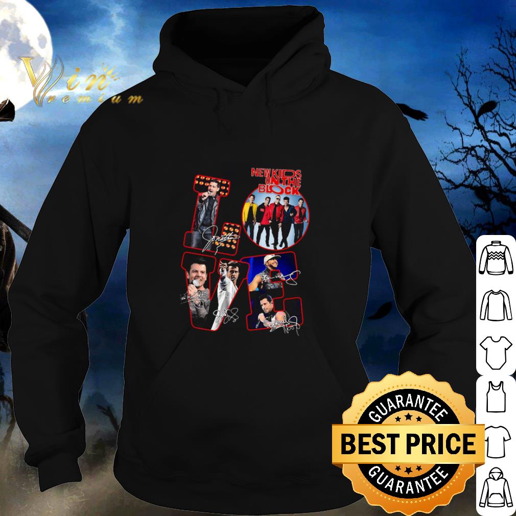 Premium Love New Kids On The Block All Signature shirt 2 Premium Love New Kids On The Block All Signature shirt