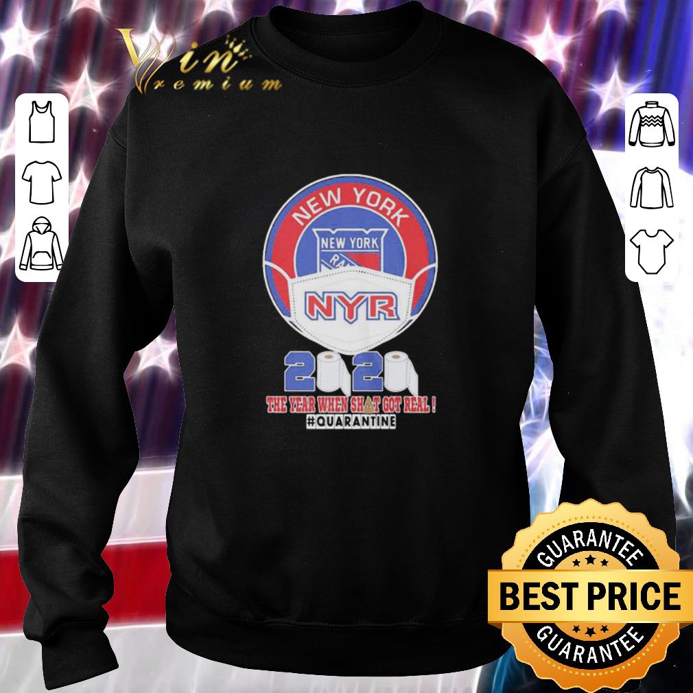 Pretty New York Rangers mask 2020 the year when shit got real quarantine shirt 2 Pretty New York Rangers mask 2020 the year when shit got real quarantine shirt