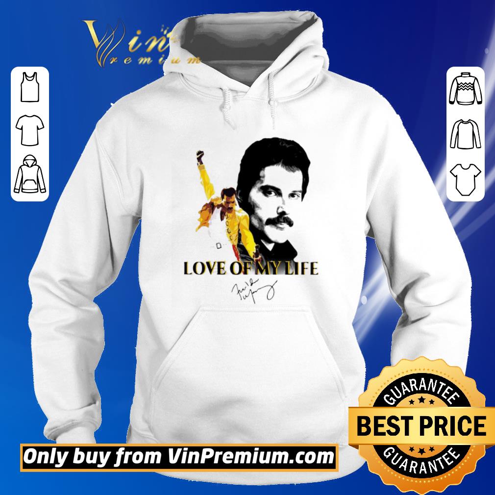 Premium Freddie Mercury love of my life signature shirt 2 Premium Freddie Mercury love of my life signature shirt