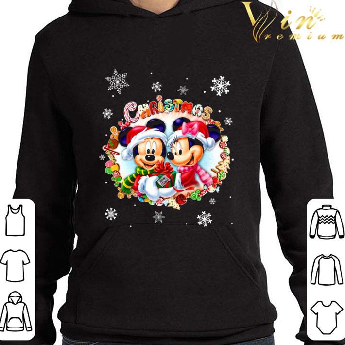 Christmas Mickey and Minnie mouse shirt 2 Christmas Mickey and Minnie mouse shirt