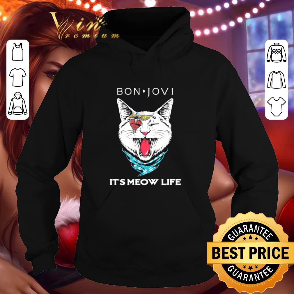 It's Meow Life Cat mashup Bon Jovi shirt 2 It's Meow Life Cat mashup Bon Jovi shirt