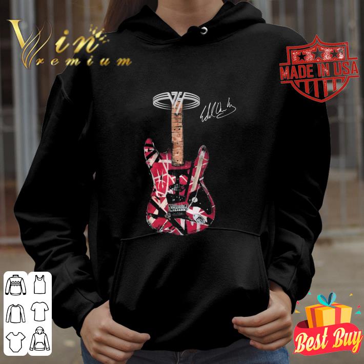 Original Logo Van Halen Rock Band Guitar signature shirt 2 Original Logo Van Halen Rock Band Guitar signature shirt