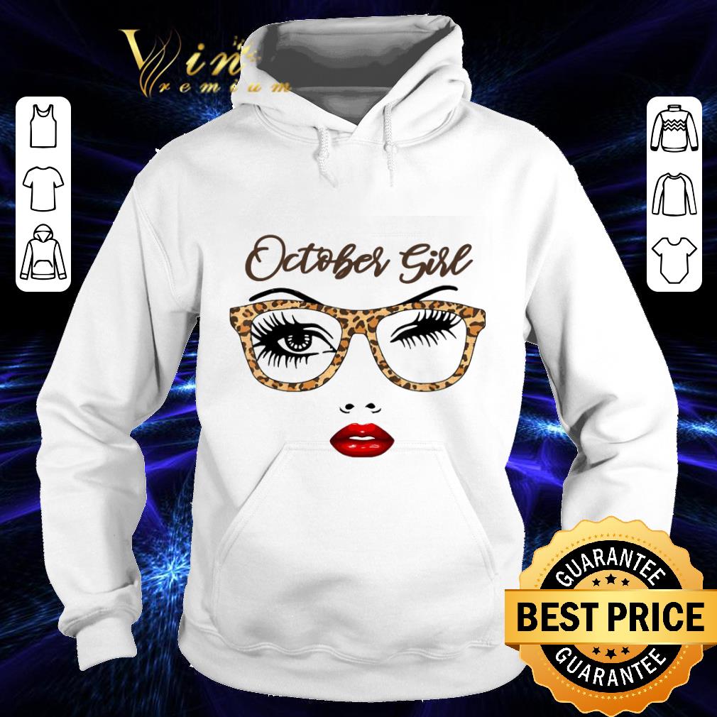 October Girl Glasses Leopard shirt 2 October Girl Glasses Leopard shirt