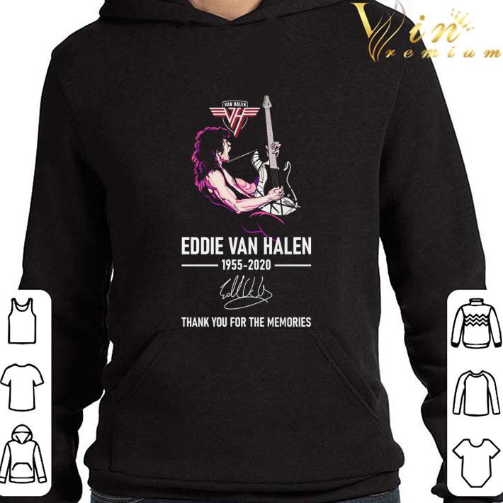 Logo Van Halen band 1955-2020 signature RIP Eddie Van Halen shirt 6 Logo Van Halen band 1955-2020 signature RIP Eddie Van Halen shirt