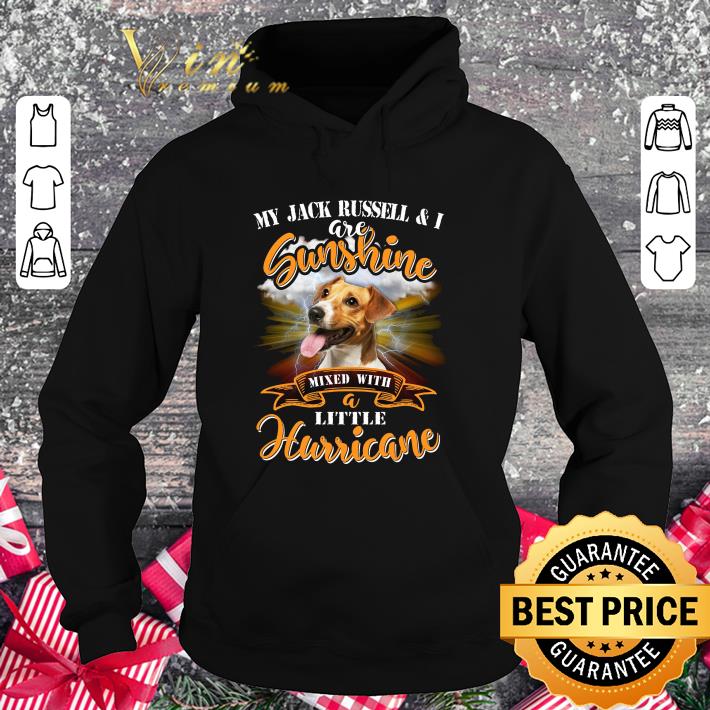 Best My Jack Russell & I Are Sunshine Mixed With Little Hurricane shirt 2 Best My Jack Russell & I Are Sunshine Mixed With Little Hurricane shirt