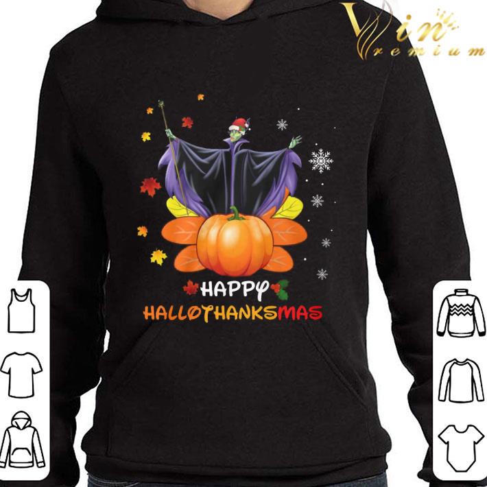 Santa Maleficent Happy Hallothanksmas shirt 2 Santa Maleficent Happy Hallothanksmas shirt