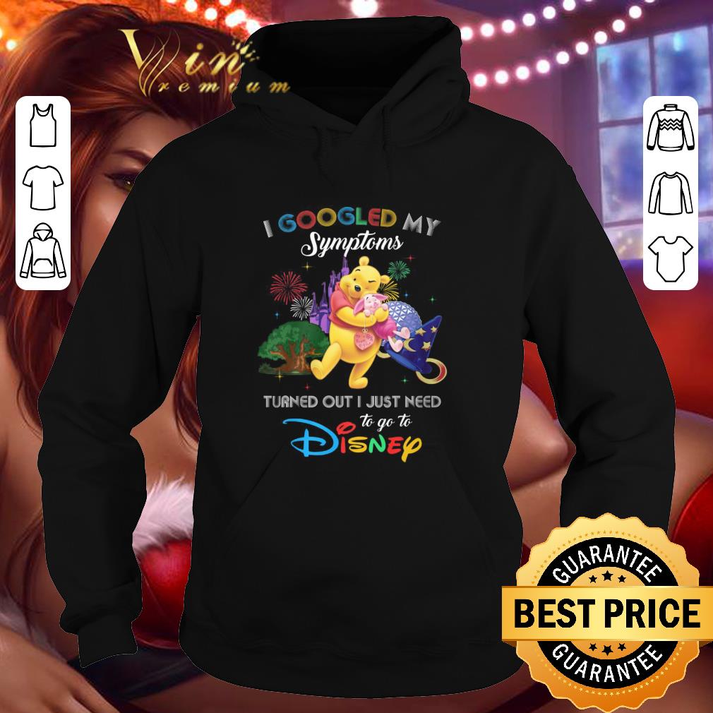 Original Disney Pooh hug Piglet I Googled My Symptoms shirt 2 Original Disney Pooh hug Piglet I Googled My Symptoms shirt