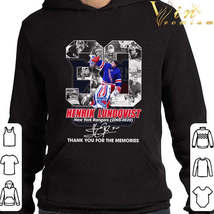 Thank You 30 Henrik Lundqvist New York Rangers 2005-2020 Signature shirt 2 Thank You 30 Henrik Lundqvist New York Rangers 2005-2020 Signature shirt