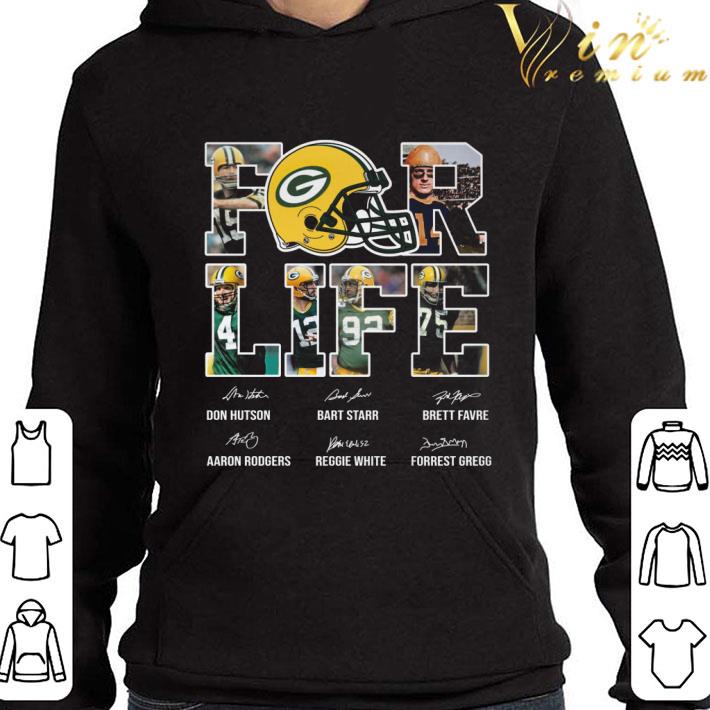 Green Bay Packers For Life Signatures shirt 3 Green Bay Packers For Life Signatures shirt