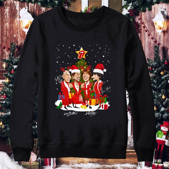 Christmas The Rolling Stones Band Member Signatures shirt 2 Christmas The Rolling Stones Band Member Signatures shirt