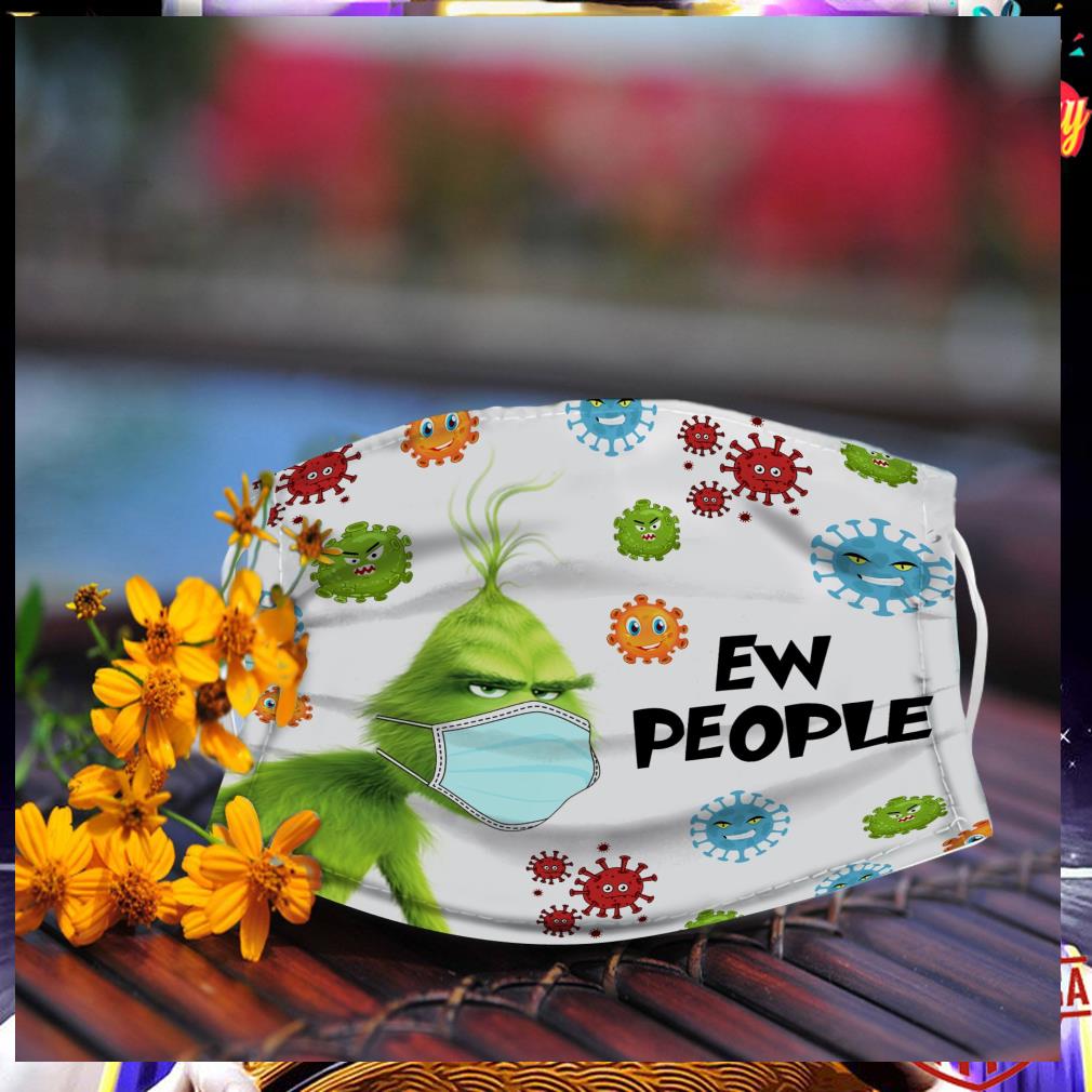 Grinch mask ew people Coronavirus face mask 2 Grinch mask ew people Coronavirus face mask
