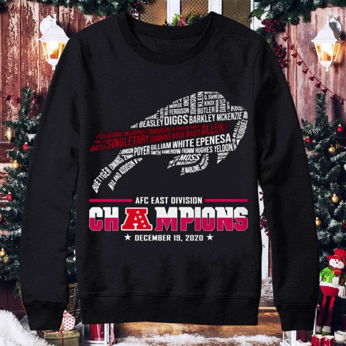 Funny Name Players Buffalo Bills AFC East Division Champions December 19 2020 shirt 2 Funny Name Players Buffalo Bills AFC East Division Champions December 19 2020 shirt