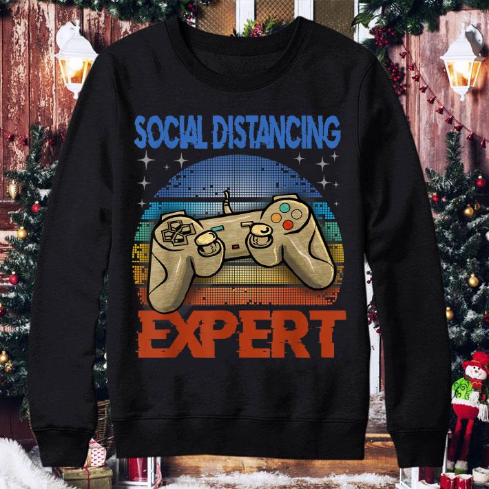 Social Distancing Expert Gaming Video Gamer shirt 2 Social Distancing Expert Gaming Video Gamer shirt