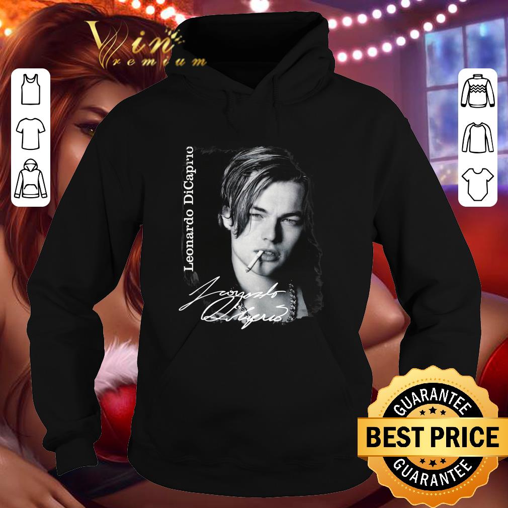 Hot American Actor Leonardo DiCaprio Signature shirt 2 Hot American Actor Leonardo DiCaprio Signature shirt