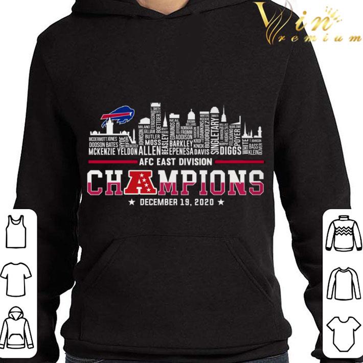 Buffalo Bills AFC East Division Champions 2020 Name Players shirt 2 Buffalo Bills AFC East Division Champions 2020 Name Players shirt