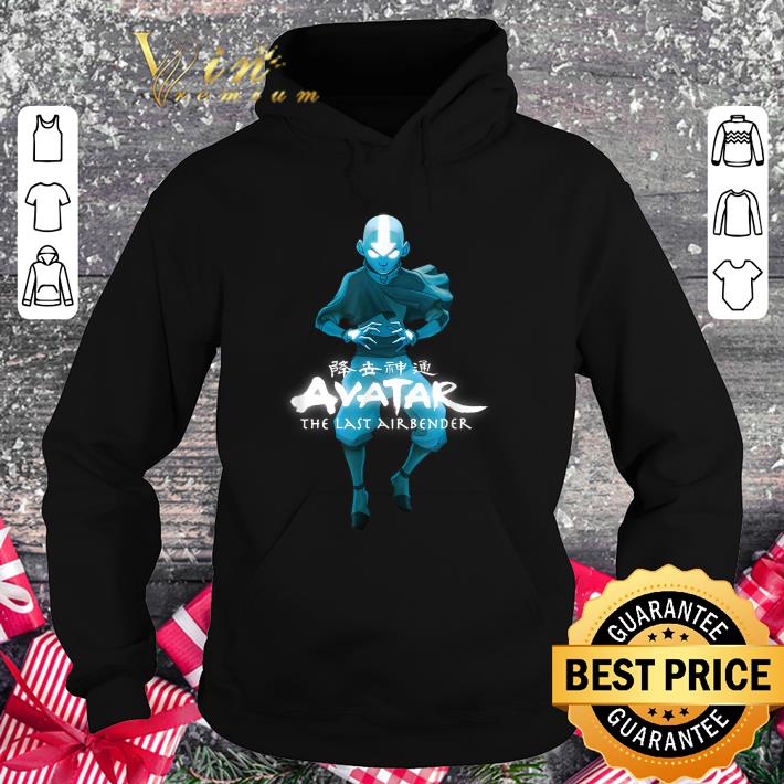 Awesome Blue Monochromatic Aang The Last Airbender shirt 2 Awesome Blue Monochromatic Aang The Last Airbender shirt