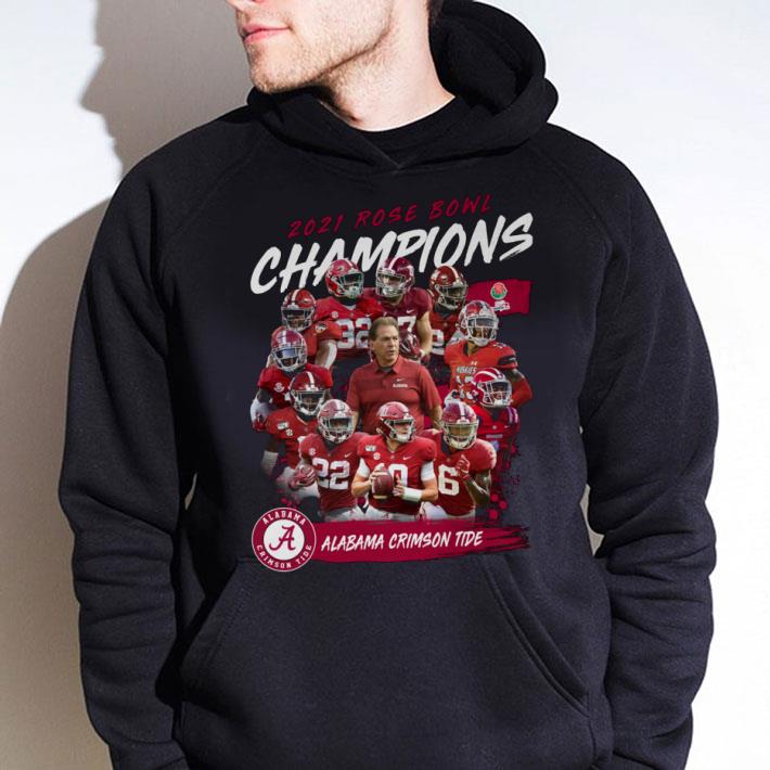 Premium 2021 Rose Bowl Champions Alabama Crimson Tide Team Players shirt 2 Premium 2021 Rose Bowl Champions Alabama Crimson Tide Team Players shirt