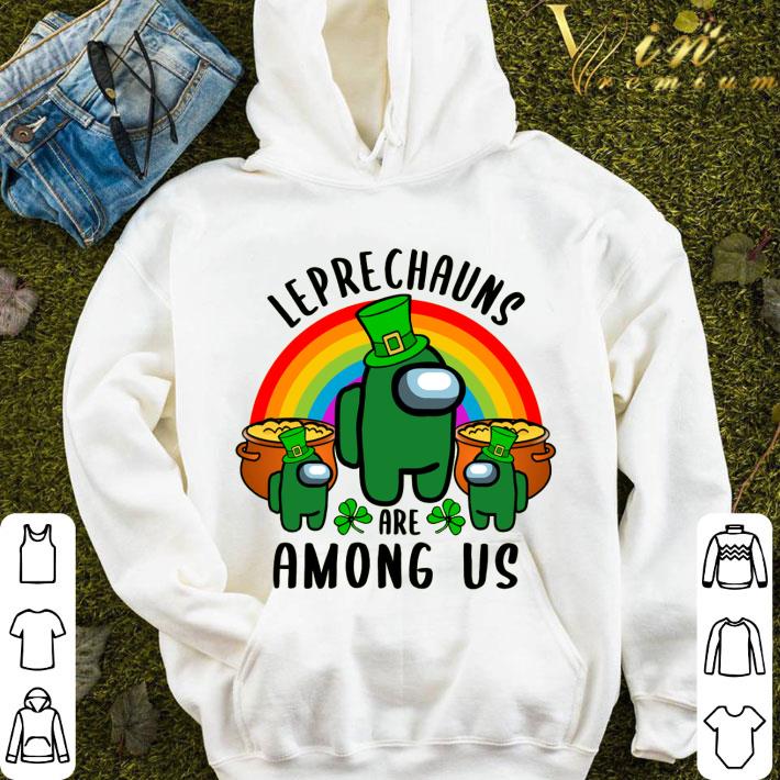 Rainbow Leprechauns are Among us St. Patrick's day shirt 2 Rainbow Leprechauns are Among us St. Patrick's day shirt