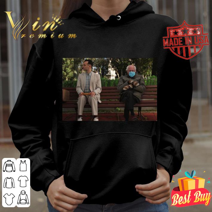 Premium Bernie Sanders Mittens Forest Gump Meme T-Shirts 2 Bernie Sanders Mittens Forest Gump Meme T-Shirts