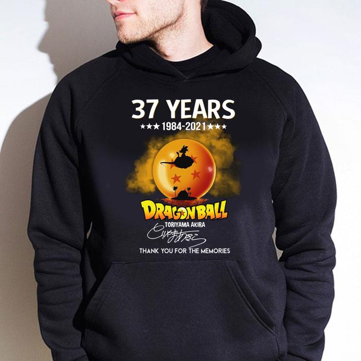 Best Dragon Ball Z 37 Years Of 1984-2021 Thank You For The Memories shirt 2 Dragon Ball Z 37 Years Of 1984-2021 Thank You For The Memories shirt