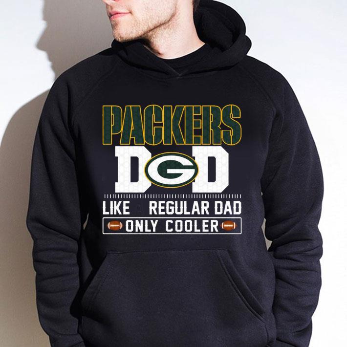 Hot Green Bay Packers Dad Like A Regular Dad Only Cooler Green Bay Packers NFL Football Team Father's Day Shirt 2 Green Bay Packers Dad Like A Regular Dad Only Cooler Green Bay Packers NFL Football Team Father's Day Shirt