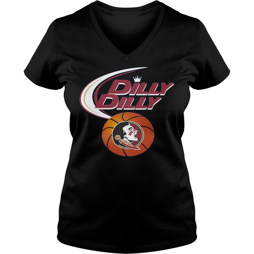 Basketball Florida State Seminoles Dilly Dilly Shirt 5 Basketball Florida State Seminoles Dilly Dilly V Neck