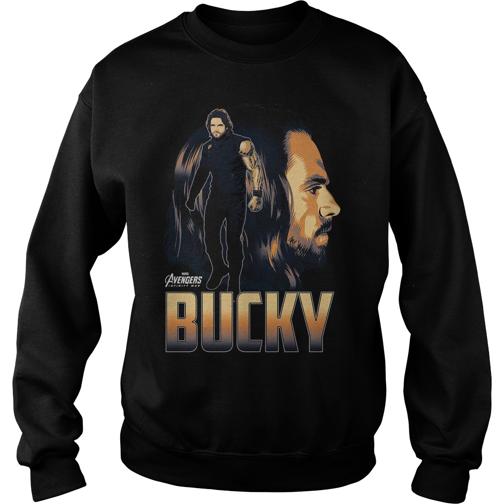 Marvel Infinity War Bucky Big Head Profile Shirt 3 Marvel Infinity War Bucky Big Head Profile Sweater