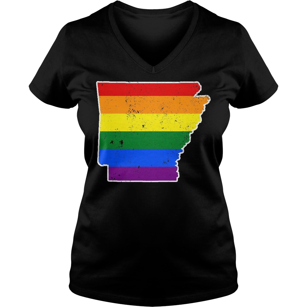 Rainbow Flag LGBT Community Pride Shirt 5 Rainbow Flag Lgbt Community Pride V Neck