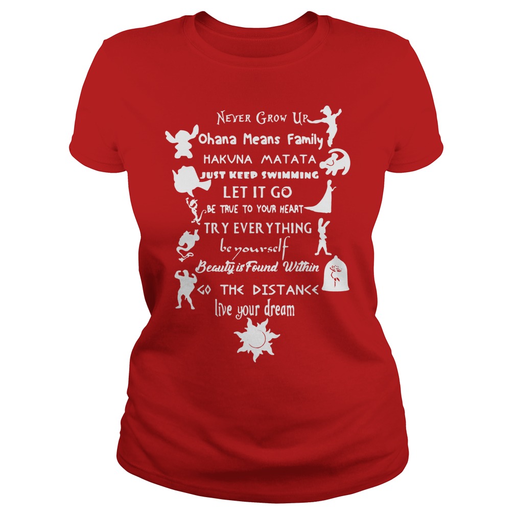 11 Best Disney Lessons Shirt 17 11 Best Disney Lessons Shirt Ladies