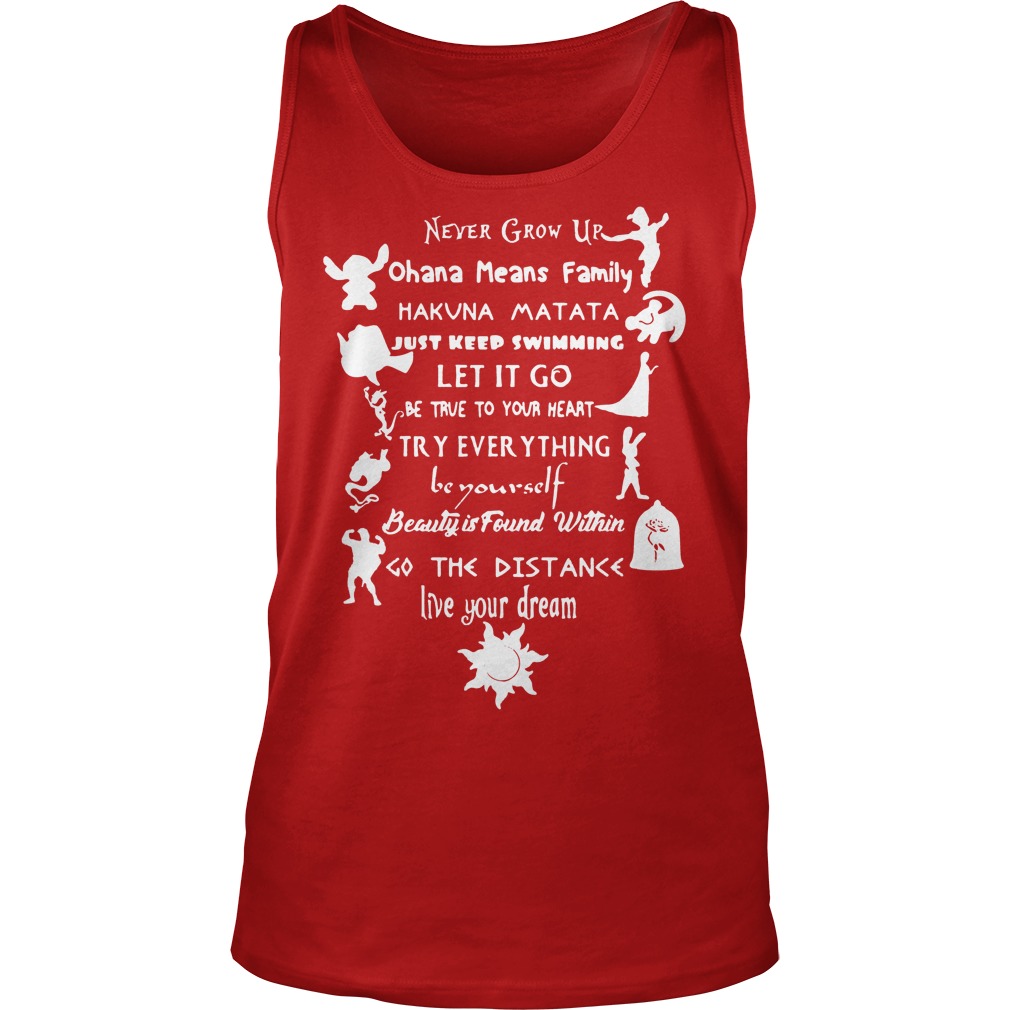 11 Best Disney Lessons Shirt 18 11 Best Disney Lessons Shirt Tank Top
