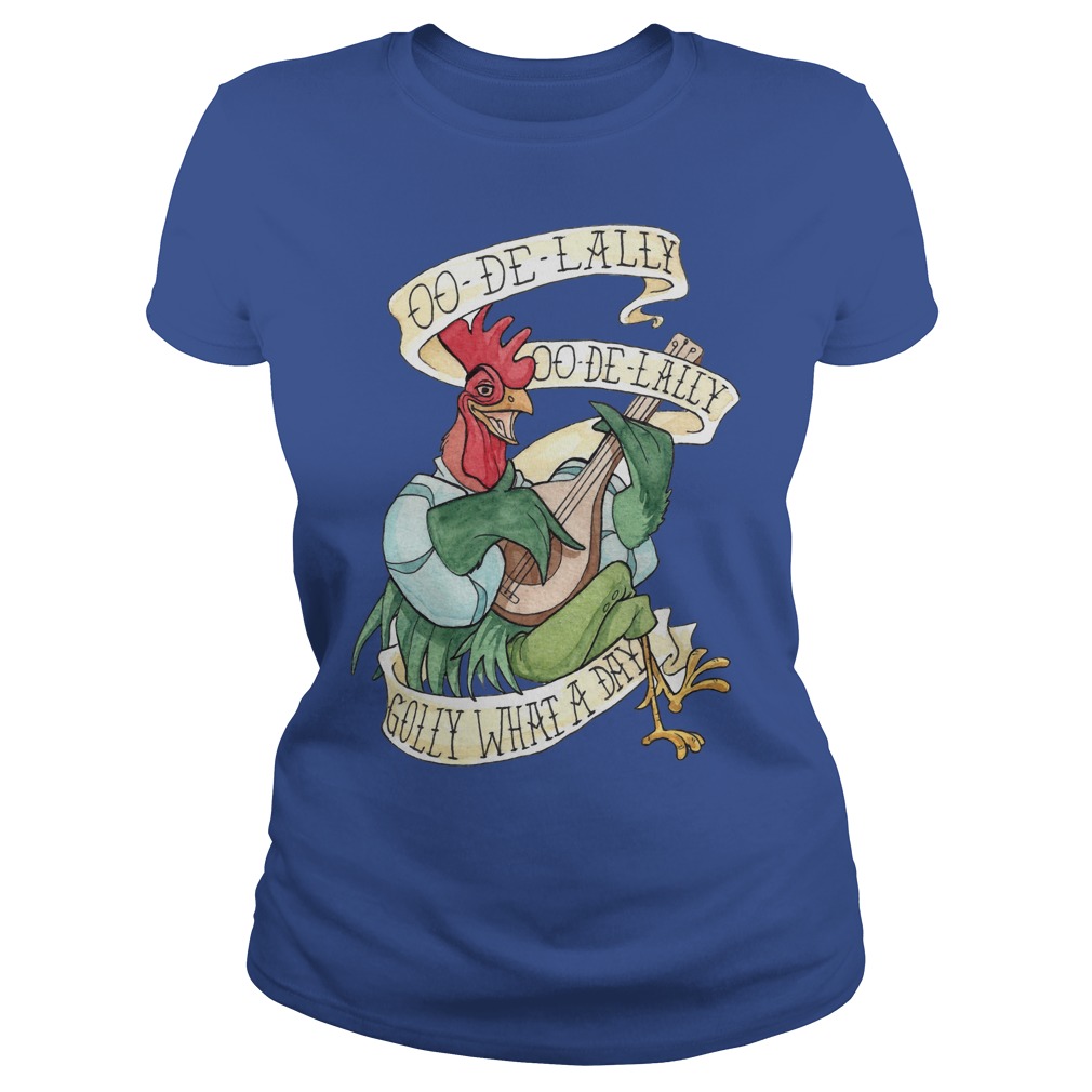 Alan A Dale Oo de Lally Golly What a Day Roster Shirt 7 Alan A Dale Oo De Lally Golly What A Day Roster Ladies