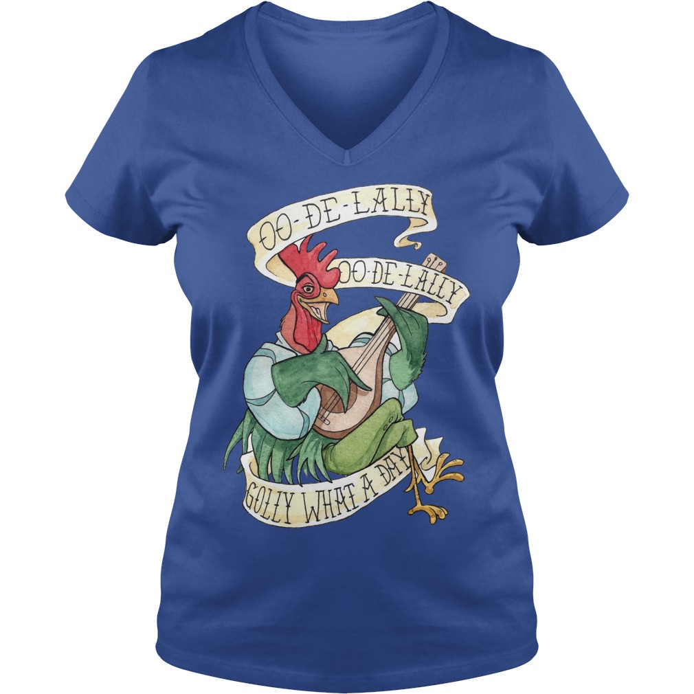 Alan A Dale Oo de Lally Golly What a Day Roster Shirt 5 Alan A Dale Oo De Lally Golly What A Day Roster V Neck